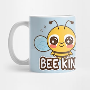 Bee kind, cute, adorable kawaii bumble bee design Mug